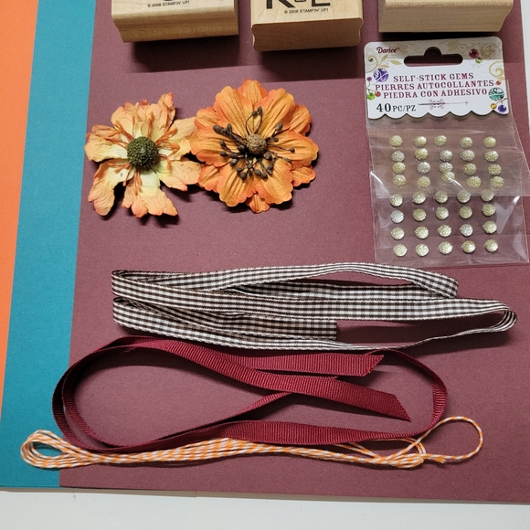 Stampin Up Alphabet Soup Wooden Block Rubber Stamps - Picture 4 of 6